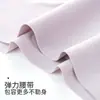 Shorts Modeladores de Seda Gelada de Cintura Alta para Controle da Barriga Feminino, Sem Costura, Não Enrola, Virilha Antibacteriana, Estilo Fino, Shorts de Segurança Anti-Exposição