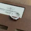 Anillo Abierto Estilo Hada Dulce para Niña, Lujo Ligero Rosa y Blanco Degradado Esmalte Incrustado de Diamantes Estrella Abierta, Anillo Irregular de Nicho Apilable para Mujeres