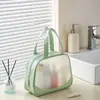 Bolsa de Cosméticos de Viaje con Separación Seco y Húmedo, Bolsa de Natación, Compartimento de Zapatos de Alta Gama, Bolsa de Almacenamiento Impermeable Grande de Capacidad para Deportes y Fitness