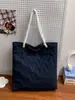 Bolsa Nuvem Casual de Grande Capacidade para Estudantes Frequentar Aula Bolsa de Ombro de Lona Versátil Simples para o Dia a Dia Tote de Ombro