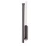 Estante de acero inoxidable transfronterizo para papel higiénico, para cocina, para almacenamiento de película de curado, para pared, sin perforaciones, para baño