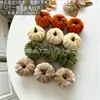 Abóboras Artificiais Transfronteiriças para o Dia de Ação de Graças, Decorações Coloridas de Festival de Abóboras de Outono, Acessórios de Abóbora de Pelúcia Feitos à Mão