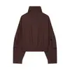 Ropa europea y americana para mujer transfronteriza, popular en AliExpress, moderna, casual, simple, color liso, chaqueta con cuello