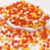 Poliéster Color Alta Elasticidad Pompon Bola de Felpa Pequeña Niños de Jardín de Infancia DIY Decoración Hecha a Mano Material Accesorios Pompon Pequeño