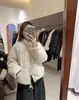 Chaqueta de Invierno para Mujer con Cuello Alto de Encaje de Hongo Negro 90% Plumas de Ganso Estilo Nuevo Chaqueta acolchada cálida de plumón de pato