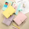 A6 Mancha Macarrón Carpeta de Hojas Sueltas Cuaderno Semanas Venta Directa de Fábrica Almacenamiento Portátil