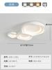 Lámpara de techo para sala de estar atmósfera moderna simple 2025 nuevo faro luz creativa lujo todo el paquete de casa combinación de lámparas