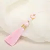 6cm Xiangyun Pequeno Pingente de Franja com Borla Joia Artesanal Decoração Pingente para Capa de Celular Pingente Marcador de Página Acessórios de Grampo de Cabelo