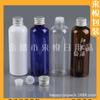 Tapa Metálica Botella de Plástico 100ml Botella de Desinfectante para Manos Botella de Champú 100ml Botella de Alcohol Botella de Esencia