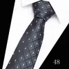 Corbata para Hombre para Negocios y Boda, Rayas Jacquard Puntos Flecha Formal Poliéster Seda para Novio y Padrino
