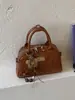 Bolso tipo Boston transfronterizo de nicho para mujer, nuevo bolso de hombro de moda 2026 con patrón de diamantes, bolso bandolera de cadena exquisito