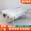 Rueda de Mano con Rodillo Móvil Cama de Plántulas de Marea Invernadero Cultivo en Maceta Cama de Plántulas Macetación Flores Cultivo Cama de Plántulas Móvil