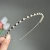Pian Ya Mariposa Retro Francés Metalico Aro Fino para el Cabello Sentido de Alta Gama Pequeña Hada Diadema Elegante Exquisitos Accesorios para el Cabello de Industria Pesada