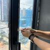 Puertas y ventanas de aleación de aluminio para el hogar puerta corredera para departamento pequeño puerta corredera puerta corredera puerta corredera sellado de ventanas muy estrecho puerta de vidrio integrada para balcón