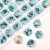 Internet celebridade K9 grande diamante quadrado 10MM Princesa Praça unhas jóias Super Flash pontiagudo fundo de cristal grande diamante decorações de unhas