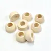 Atacado do Fabricante DIY Acessórios Artesanais para Crianças Cor de Madeira de Bétula Prendedor de Boneca Prendedor de Recado Prendedor Plano de Madeira para Roupas