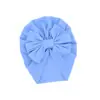 F21 Nuevo Sombrero de Bebé para Primavera y Otoño Estilo Europeo y Americano Lindo Sin Costuras Sombrero Fetal Sombrero de Bebé Recién Nacido con Lazo