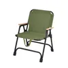 Silla plegable de ocio para acampar al aire libre, Silla plegable cómoda, Silla Kermit portátil al por mayor del fabricante, Silla cómoda con respaldo