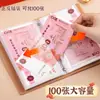 Bolsa de Almacenamiento para Libro de Ahorro de Efectivo Gran Capacidad Nueva Gestión Financiera Impermeable Almacenamiento de Libros Pinza para Dinero Bolsa de Ahorro de Dinero para Billetes de Niños