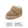 Botas de nieve para bebé zapatos de algodón para bebé botas cortas forradas de felpa para niña zapatos cálidos para niño pequeño zapatos de invierno para niño