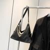 Estilo coreano Moda Estudante Classe Simples Bolsa Feminina 2024 Nova Bolsa de Ombro Casual Grande Capacidade Sacola de Passageiros