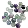 Gelo Multicor Contas Redondas Jade Contas Espalhadas Quartzo Rocha Jade Contas Grandes e Pequenas DIY Pulseira Colar Acessórios Contas