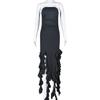 9211Dd Nazada Vestido Sexy Feminino Exportação Europeia e Americana Outono Novo Recorte na Cintura Revelador Renda Ondulada Peito Coberto