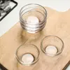 Molde de Bol de Vidrio para Pastel de Bol, Bol Pequeño Transparente de Uso Comercial para Pudín, Gelatina, Bol de Belleza, Pastel de Castaña de Agua