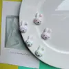 Conejo Miffy de Dibujos Animados con Gafas DIY Pinzas para el Cabello Gomas para el Cabello Accesorios Charms para Zapatos de Madera Taza de Agua Materiales de Pegamento en Crema Accesorios
