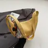 Bolso Moderno Estilo Coreano para Mujer 2025 Verano Nueva Moda Bolso Sencillo Casual Tipo Dumpling para el Trabajo y los Viajes Diarios Bolso Cruzado para Mujer