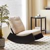 Sofá vintage de madera maciza, sillón, sala de estar, hogar, diseño, cómodo, balcón, ocio, mecedora, dormitorio, Internet, celebridad, sillón perezoso