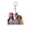 Grupo de K-Pop Femenino Op Mimi La Colgante de Caza de Acrílico Merchandising Llavero de Doble Cara Fan de Zoe Kp