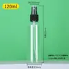 Atacado 30ml/50ml/100ml frasco de spray pequeno regador maquiagem perfume frasco transparente pet plástico spray frasco