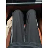 Pantalones Casuales con Patrón de Escamas de Dragón para Hombre Verano Rayados Delgados Retro Holgados Pantalones Deportivos de Pierna Recta Tres Rayas Americanos Transpirables