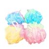 Nova bola de banho colorida de três cores 50 flor de banho grande malha fina Super Macio Flor de banho PE rede Flor de banho