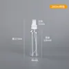 Botella de Spray Transparente de Niebla Fina, Botella Recargable de Viaje Tipo Presión para Tónico, Botella Pequeña de Spray Desinfectante, Botella Vacía de 30ml