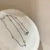 Estilo Coreano Céu Estrelado Diamante Bola Pérola Luz Luxo Suave Corrente de Clavícula Design de Nicho Colar Acessórios de Corrente de Clavícula Mulheres