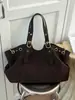 Bolso de Mano Tipo Tote Nicho Retro Gran Capacidad Casual para el Viaje Diario para Mujeres Nuevo Elegante Versátil Bolso de Hombro