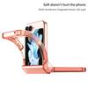 Nuevo Modelo Adecuado para Samsung Flip 50% de descuento Funda para Teléfono Móvil de Pantalla Apilada Eje de Bolsa de Aire Todo Incluido Carga Inalámbrica Magnética Funda Transparente