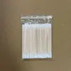 Bastoncillos de Algodón con Punta Ultra Fina para Delineador de Ojos, Depilación de Cejas y Tatuajes, Palitos de Madera Doble Punta Extremadamente Finos para Uso Doméstico
