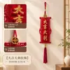 Decoración colgante auspiciosa de Año Nuevo bordado tridimensional colgante de león danzante para mudarse a una casa nueva tienda centro comercial Festival de Primavera productos al por mayor fuente