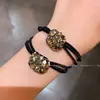 Novo Estilo Japonês e Coreano Anel Quadrado de Diamante Multi-fios para Cabelo Corda de Cabelo Simples Versátil para Rabo de Cavalo Moda Bola de Diamante Tendão de Borracha Acessórios de Cabelo