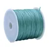 Não. 72 Fio de Jade DIY Corda Trançada à Mão 0,8mm Pulseira Colar Fio Trançado Pingente Fio Fino Vermelho com Contas