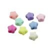 Cuentas de Estrella de Cinco Puntas de Agujero Grande de 14 mm Cuentas Sueltas de Acrílico Materiales para Manualidades Hechas a Mano Accesorios para Ropa y Zapatos
