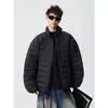 Chaqueta Cálida de Invierno 2026 para Mujer, Estilo Montaña al Aire Libre, Bloques de Color, Cuello Alto, Cremallera, Estilo Coreano, Estilo Pareja, Chaqueta de Algodón