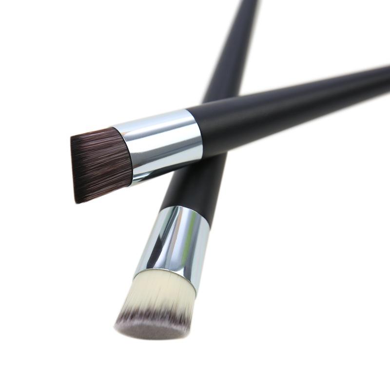 单支尖尾柄斜头粉底刷