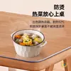 Tapete de Mesa Transparente Suave de Vidrio PVC Mantel Tapete de Goma Suave Sin Lavar Resistente al Aceite Impermeable Anti-Quemaduras Protección de Mesa de Centro