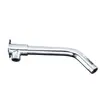 Codo de tubería de salida de ducha de acero inoxidable, soporte de asiento fijo, boquilla de baño, barra transversal, para empotrar en la pared, tubo de ducha con rociador superior