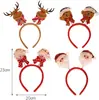 Nueva Diadema Decorativa de Reno y Muñeco de Nieve Navideño Muñeca Linda Decoración de Ambiente Festivo de Primavera Suministros