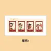 Tarjeta Transparente de PVC de Celebridad Zhang Yuanying, Kim Jennie, Yu Shuxin, Ning Yizhuo Colgante de Tarjeta Láser Acrílico Periférico